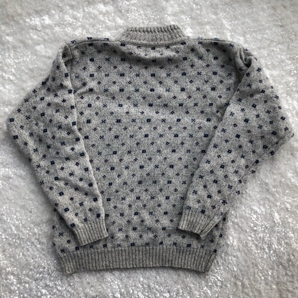 VINTAGE Woolrich The Woman Sweater Cats Wool - Picture 4 of 4